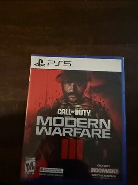 Sony PS5 Call of Duty: Modern Warfare III - Red, Black